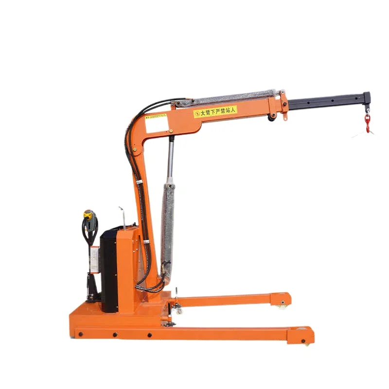 

All-electric cantilever crane Small and medium-sized 500kg1 ton 2 ton truck hydraulic lifting crane