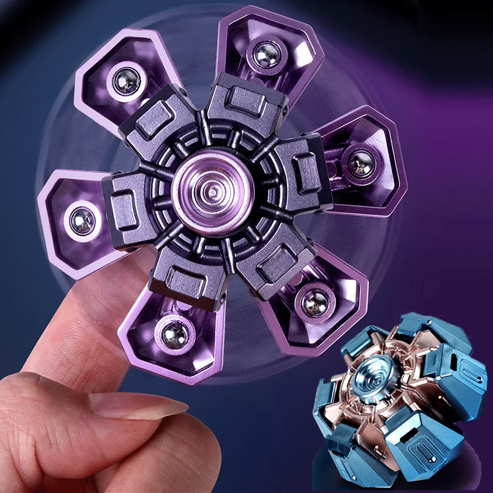 FAI DA TE Spinner Agitarsi Giocattoli EDC Mano Spinner Alleviare Lo Stress Telescopico Fidget Spinner Giocattoli per I Bambini Regali Per Adulti Nuovo Aнтистelerinсс