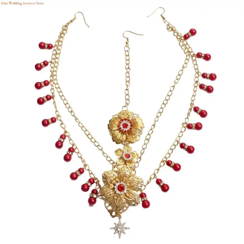 

G92D Свадебные аксессуары для волос в стиле барокко, набор для рукоделия с пластиковой смолой, легкий, удобный для невесты