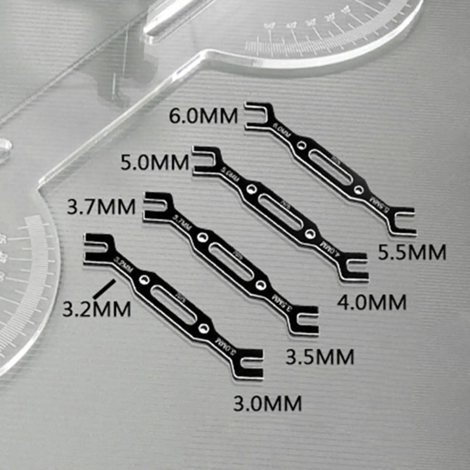 RC Car Camber Gauge Premium Chassis Setup System RC Set up System strumento righello di misurazione professionale RC Car Truck Setup Tool