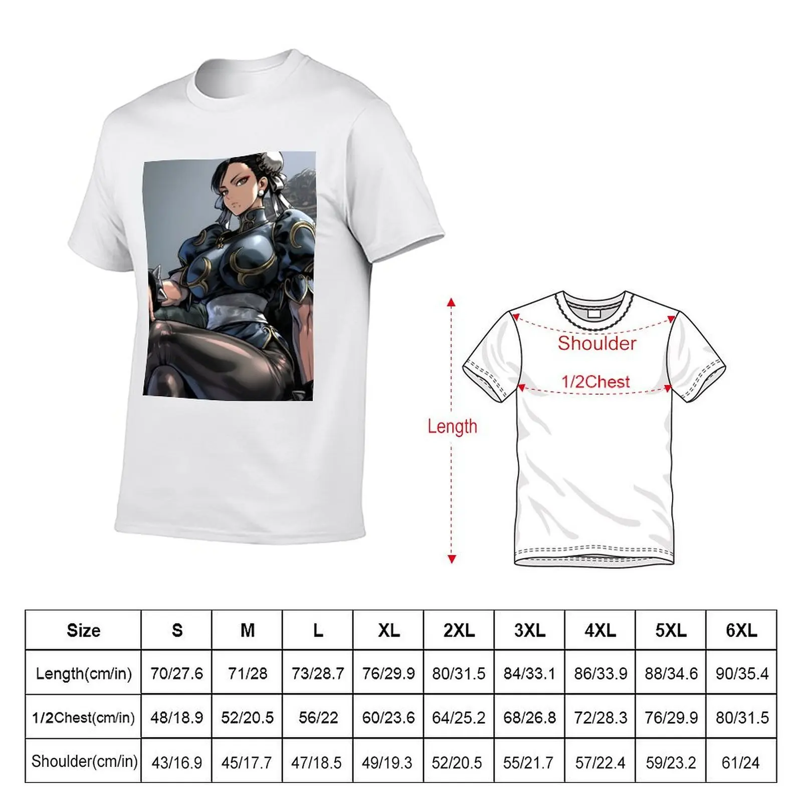 Chun Li - 81 T-Shirt t shirts designer mens graphic t shirts T-Shirt