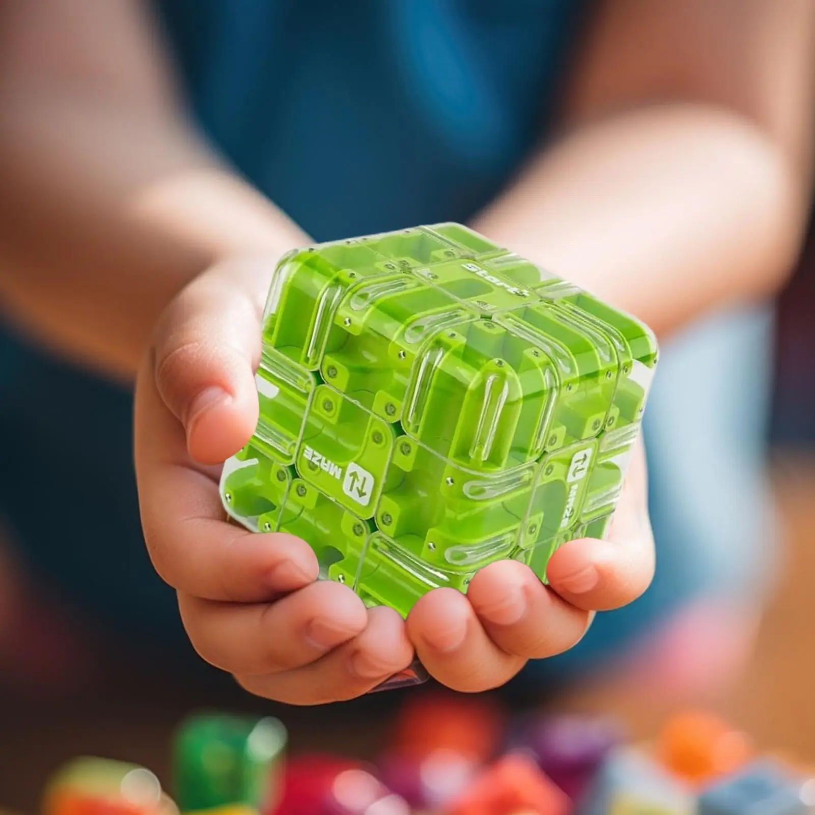 Gioco del labirinto Gioco di sfida 3D interattivo Roller Ball Puzzle Cubo del labirinto per la famiglia della sala d'attesa della scuola di compleanno della festa in classe