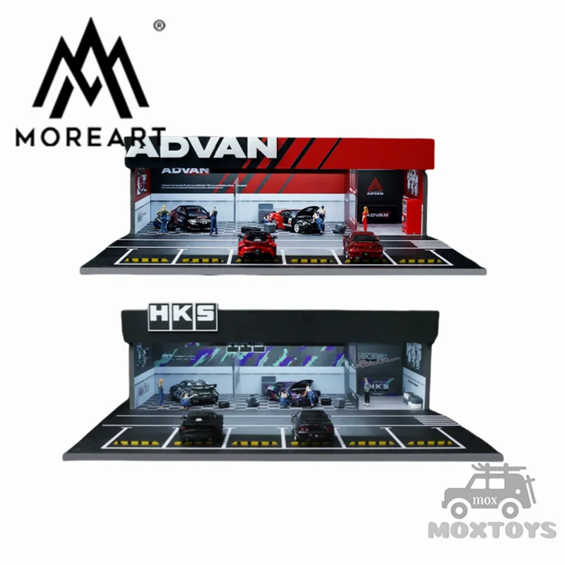 

TIME MICRO MoreArt 1:64 HKS / ADVAN Light Edition Assembly And Modification Shop