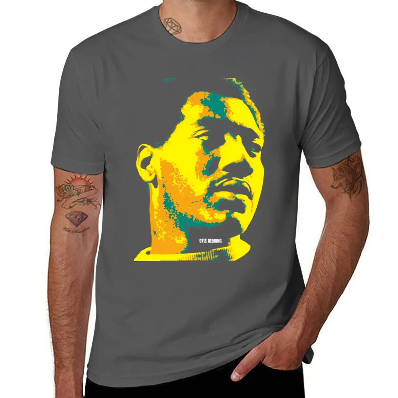 

Otis Redding The Mad Man From Macon The King Of Soul Rockhouse Redding T-Shirt Anti-Wrinkle Short Sleeve T-Shirt