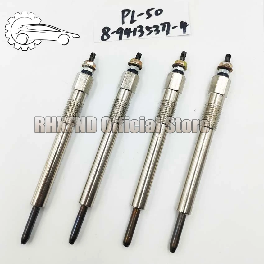 العلامة التجارية الجديدة 4 قطعة 8- 94135377 -4 8- 97033761 -0 قابس توهج مناسب لـ Isuzu EF250 350 450