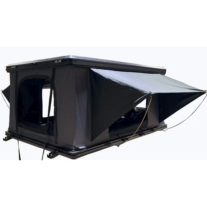 Waterproof Roof Travel Tents Pop Up Fiberglass Car Top 3-4 Person For Camping Hardshell Roof Top Tent