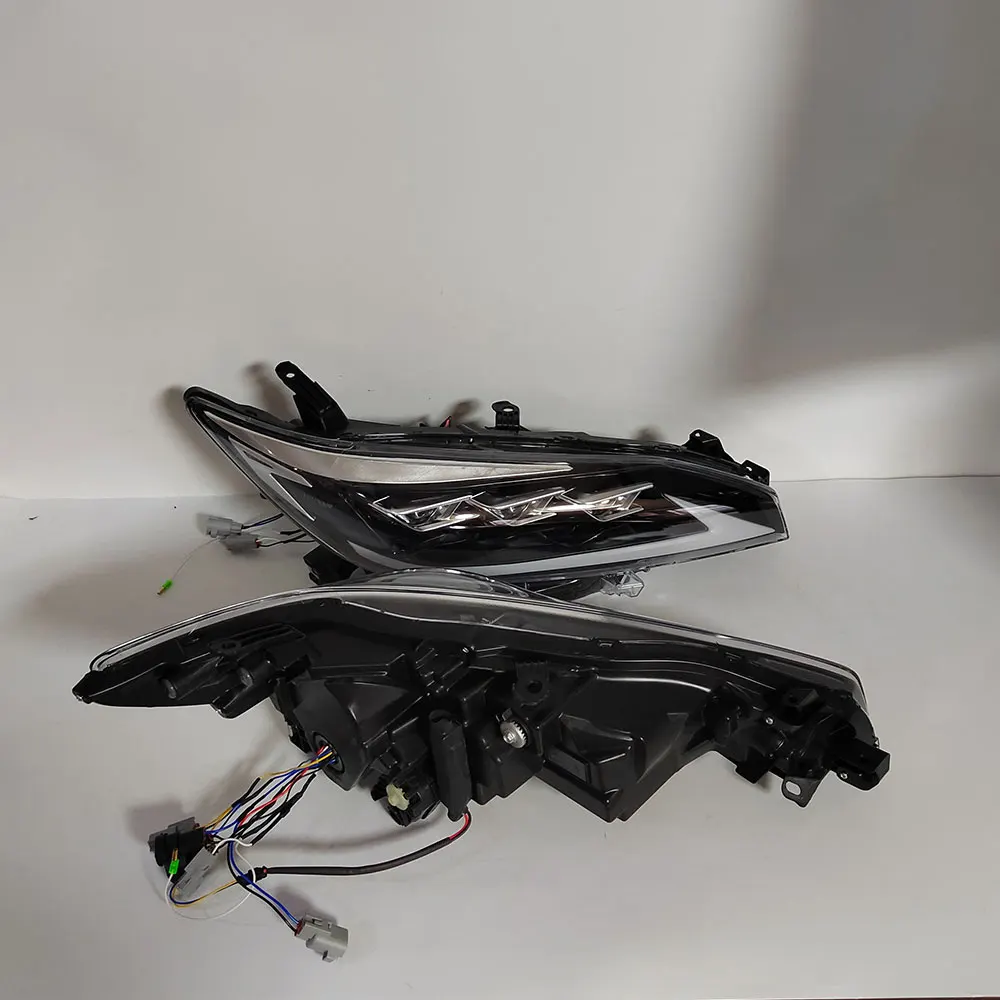 

A Pair Car New Headlights Modified LED For Toyota Wish 2009 to 2017
