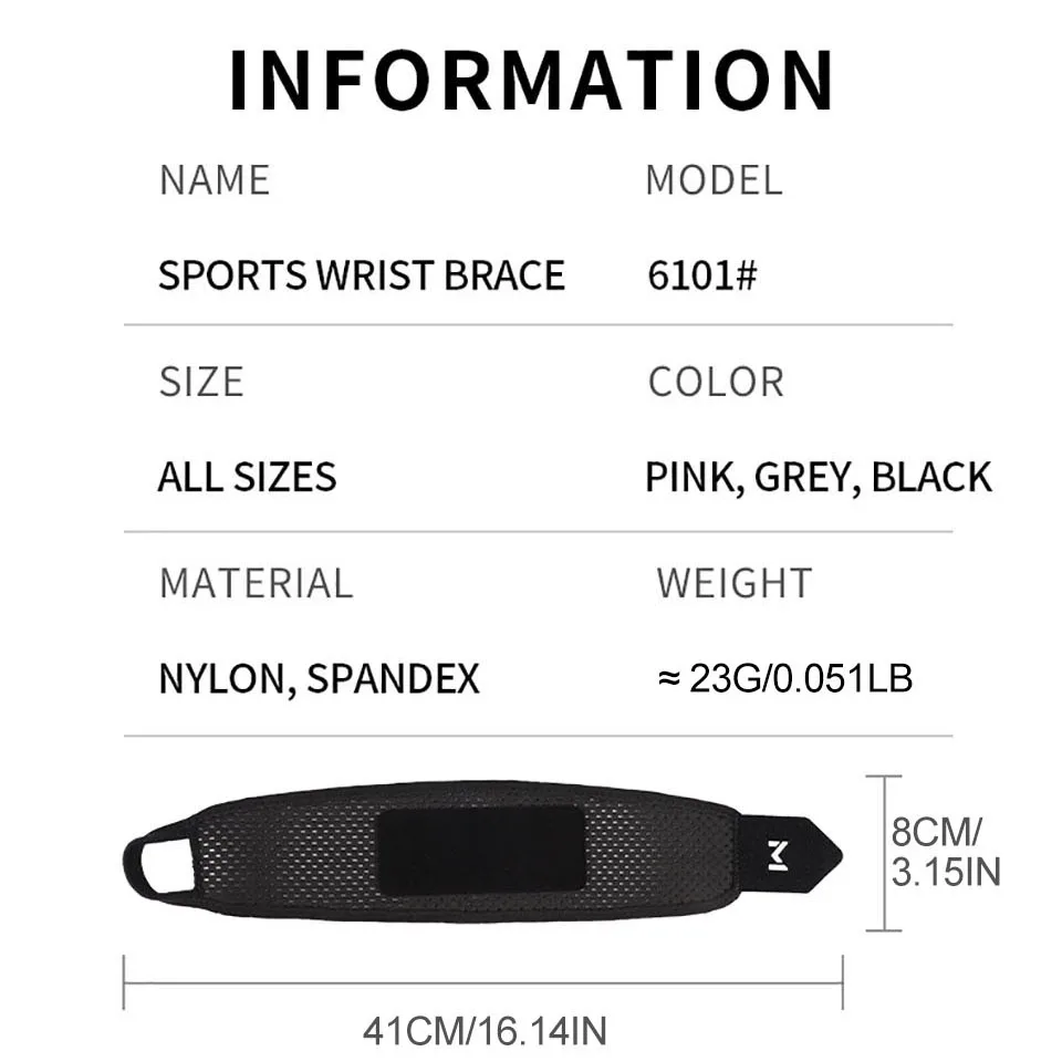 1 قطعة حماة المعصم المضغوطة القابلة للتنفس الرياضة اللياقة البدنية حماية المعصم آلام المفاصل الوقاية من التواء غمد الوتر للجنسين
