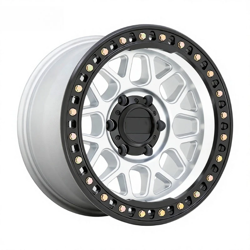 5x127 6x139.7 6x135 6x120 17 18 19 20 Inch Forged Beadlock Wheels for Jeep Ford Toyota Chevrolet Lincoln GMC Dodge