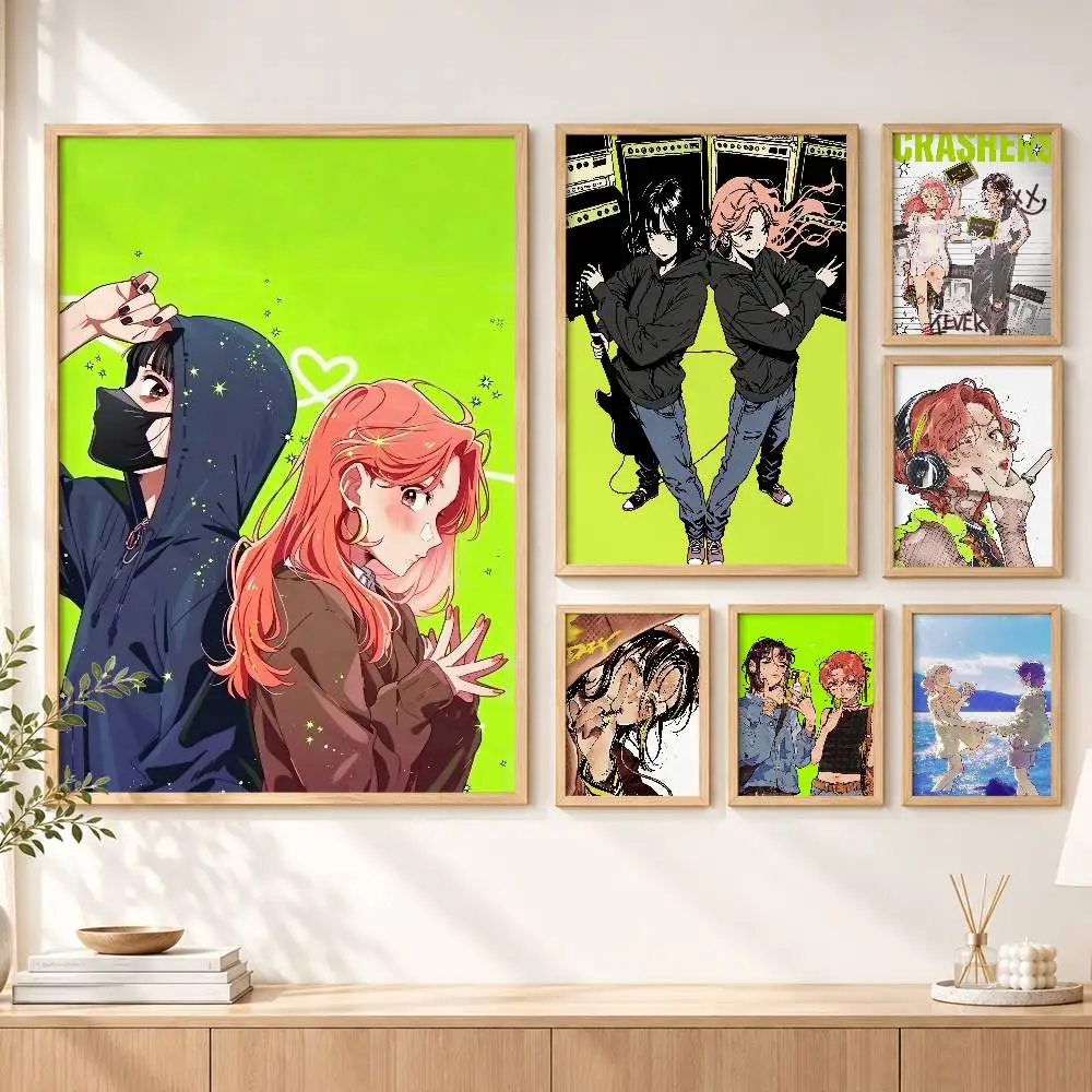 Mitsuru Koya Isaki Fujiwara Aya  Koga Mitsuki Custom HD Waterproof Self Adhesive Wall Art Poster