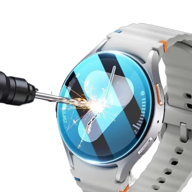 

For Samsung Galaxy Watch6 Classic 40mm Watch7 Ultra FE 47 44 43mm Anti - Scratch Tempered Glass HD Screen Film