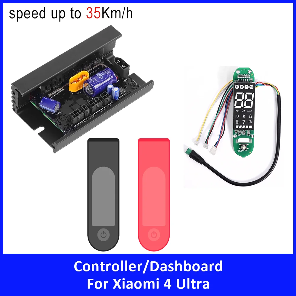 

Комплект контроллера приборной панели для Xiaomi Scooter 4, панель дисплея Ultra, контроллер скорости, водонепроницаемый чехол, аксессуары для электрического скутера