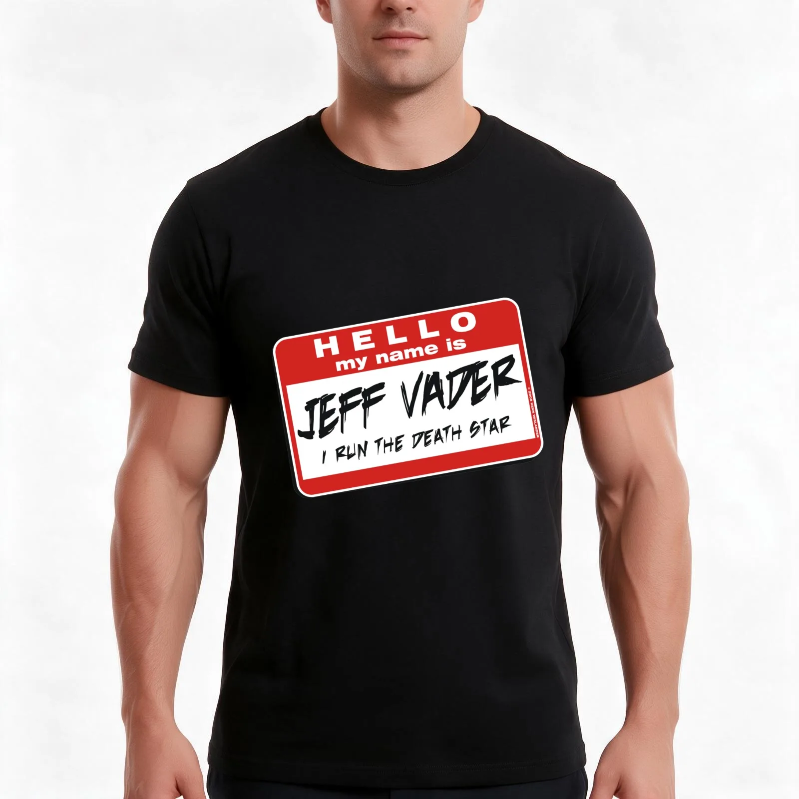 I'm Jeff Vader- Other T-Shirt Summer Casual Cotton Tee Oversized Streetwear Tops Vintage Graphic Print Unisex Men Women