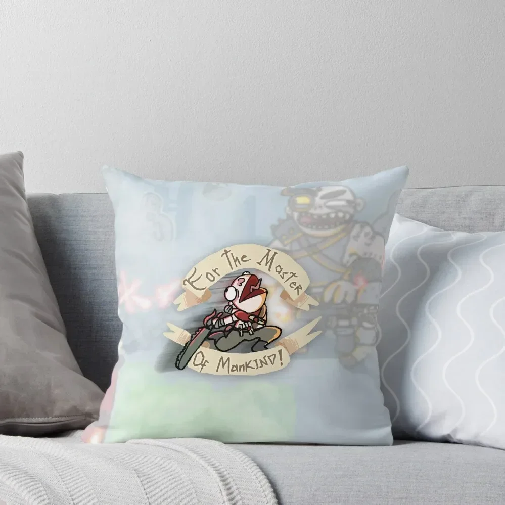 

Darktide's Zealot For the Master of Mankind Throw Pillow Christmas Pillow Cases Decorative Pillow Covers For Sofa
