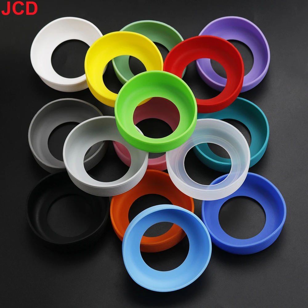 JCD 1piece 7CM Silicone Thread Cup Bottom Cover Cup Cover Glass Anti-skid Anti Scald Thermal Insulation Protective Pad ﻿