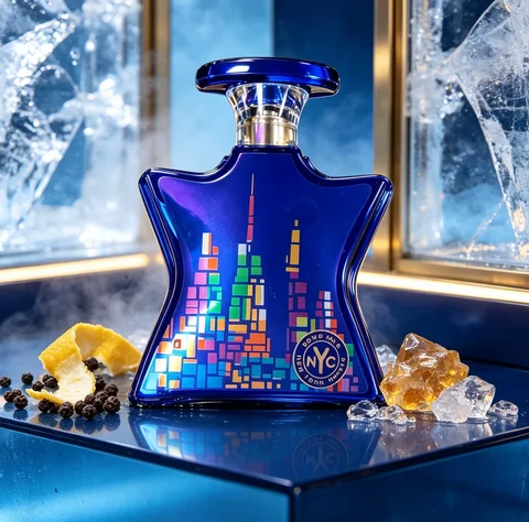 Bond No. 9 New York NightsPerfume.Floral Fruity Eau De Parfum.,100ml\3.4oz, Blackcurrant\Citrus\Rose\Jasmine,Ideal For Dinner, Date, Party And Elegant Social Occasions.