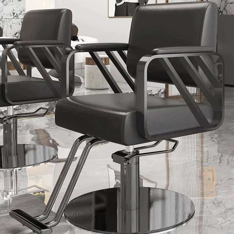 JH-Professional Hairdresser Chair Salon Barber Shop Furniture Package with Barber Chairs^