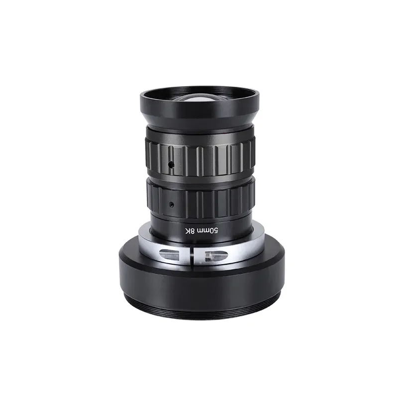 ZXY High-Fidelity Imaging 50mm 8K F-mount Manual Line Scan Lens for Industrial Camera