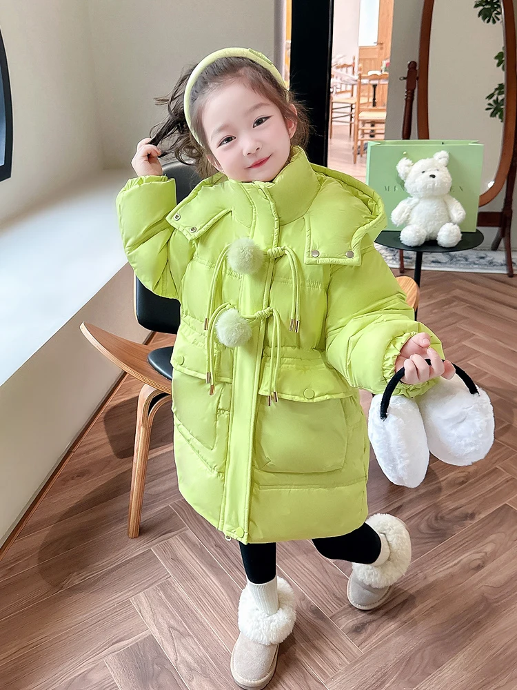 Winter 2024 new fried street children girls winter baby winter coat