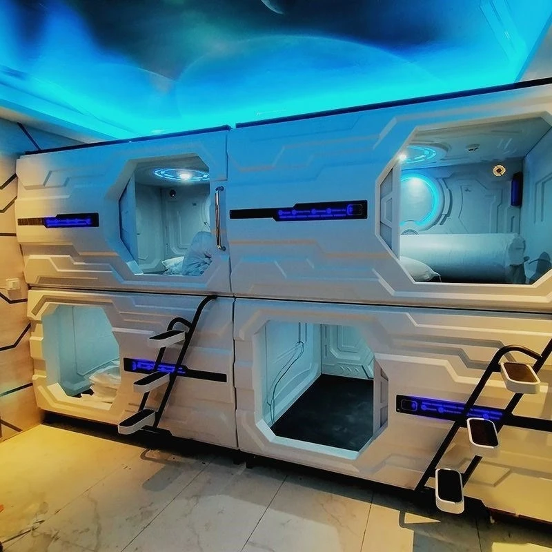 

Sleeping bed Iron frame structure Plastic bed E-sports hotel combination Family living room Full set of upper and lower beds