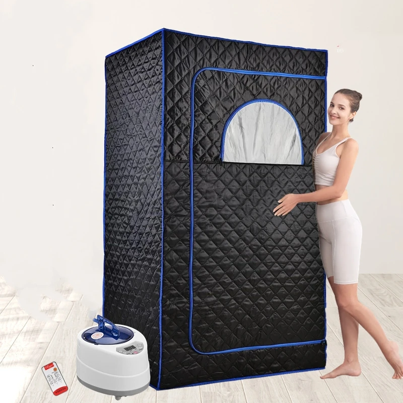 Full Size Steam Sauna Heater 2000W 4.2L Portable Box Ease Insomnia Stainless Steel Pipe Support New Style