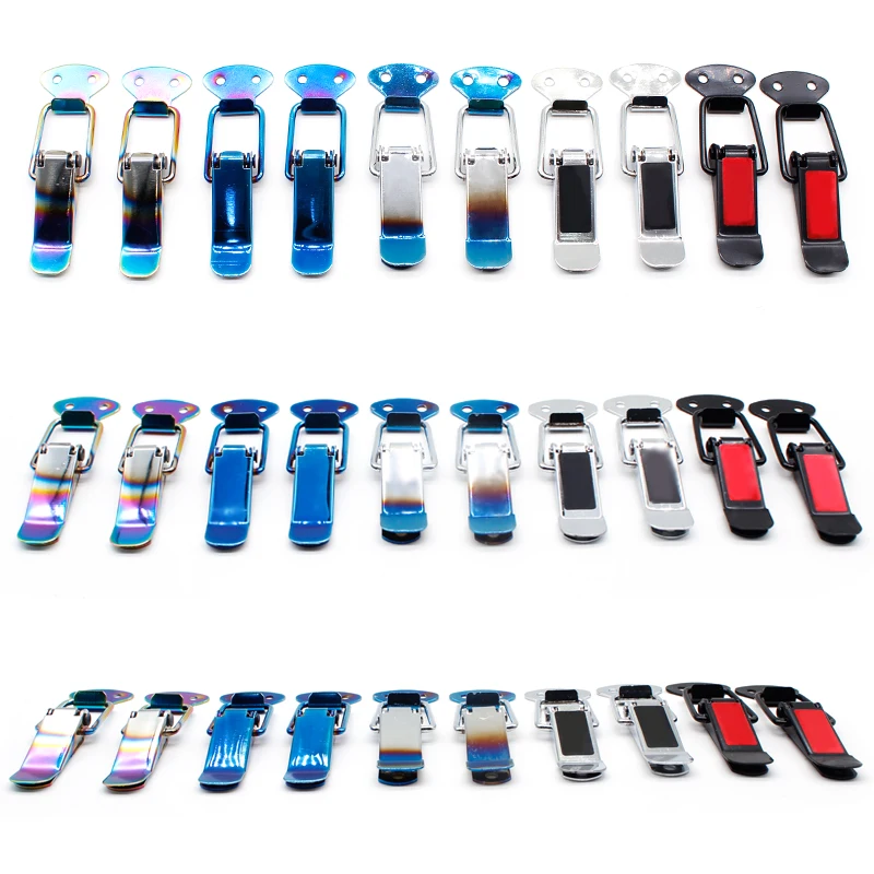 DEFT 2Pcs Fastener Clip Universal Security Hook Lock Clip Kit Bumper Quick Release Hook Lock Clip for Drone Car Accessories