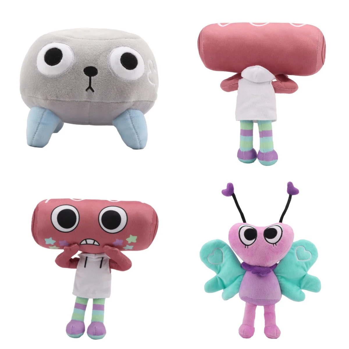 Cartoon Anime squisiti giocattoli di peluche Cosmo Flutter Pebble Dandy World farcito cuscino giocattolo svolazzante regali per bambini camera da letto divano Decor