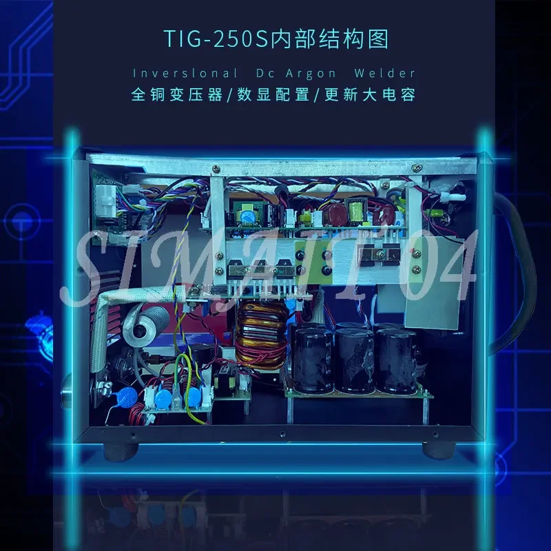 （Popular Items Today）Single Function TIG Welding Machine Stainless Steel Inverter Single TIG Welder Dual Purpose TIG MMA Arc Wel