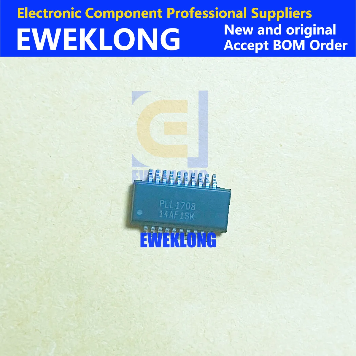 2pcs*PLL1708DBQ PLL1708DBQR SSOP20 Marking Code PLL1708 IC Chip