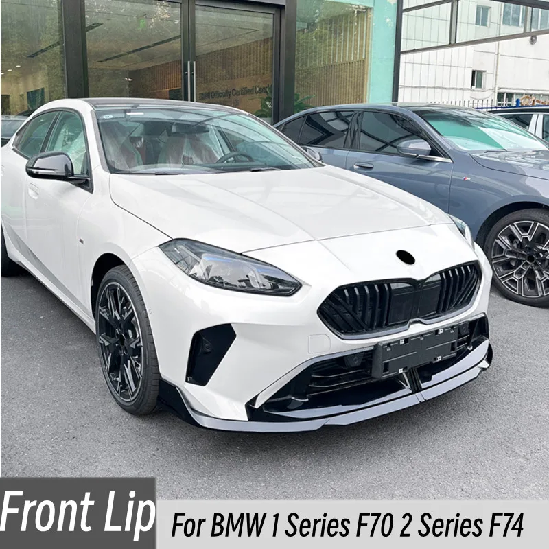 

For BMW 1 Series F70 2 Series F74 M Sport 3pcs/Set Car Front Bumper Splitter Lip Chin Spoiler Body Kit Guard Exterior Accessoris