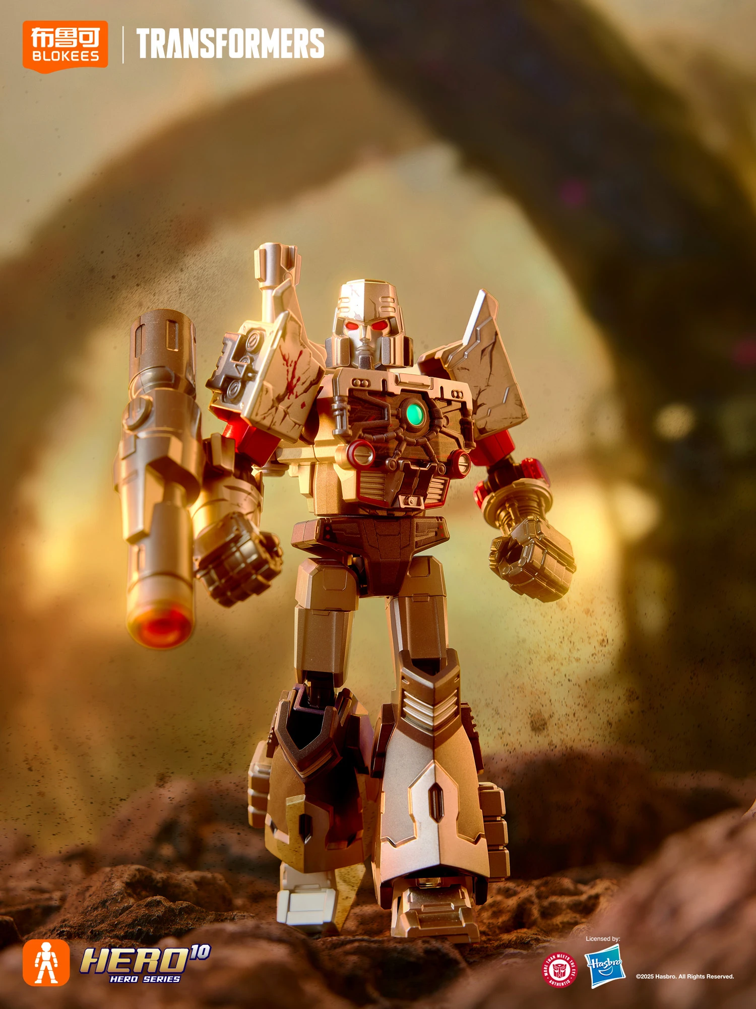 LED BLOKEES Transformers Optimus Prime Megatron Wheeljack Starscream Shockwave Viewfinder Action Figures Anime Model Toys Gifts