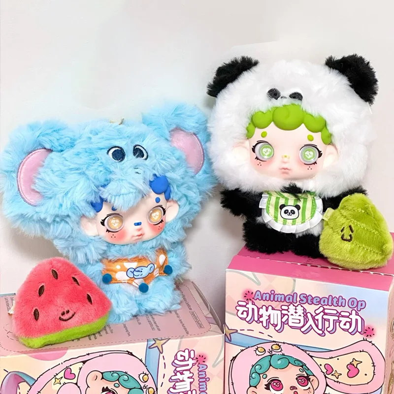 kawaii Wonderfullruri الحيوان الشبح Op سلسلة الفينيل أفخم صندوق أعمى العصرية لعبة حقيبة قلادة الديكور صندوق غامض مفاجأة هدية