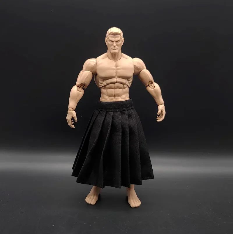 1/12 Scale Soldier Samurai Skirt Model for 6'' GWTOYS Vtoys