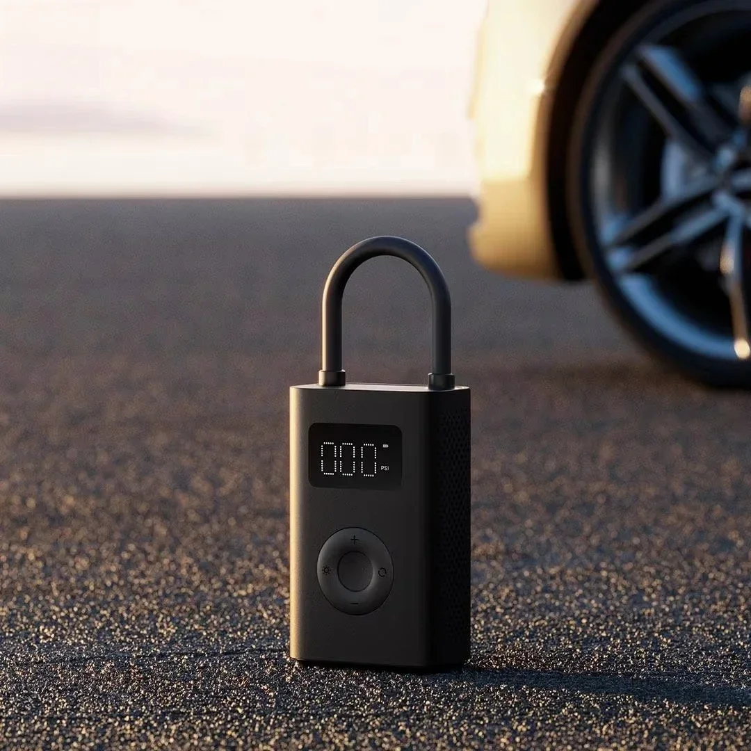 XIAOMI Mijia bomba de aire 2 compresor de aire eléctrico Universal portátil Sensor de neumáticos Mi tesoro inflable para motocicleta coche fútbol