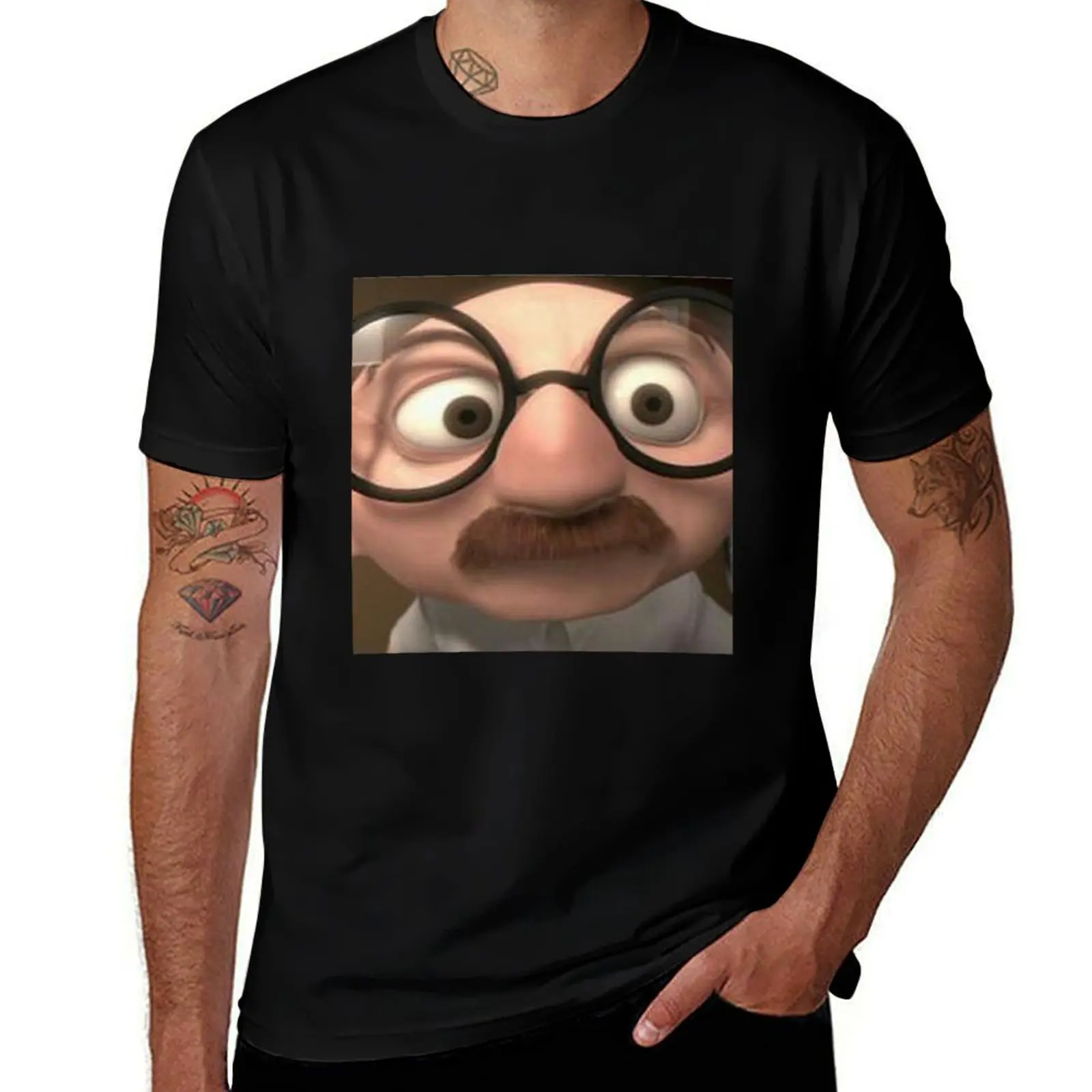 bernie T-Shirt Retro Style Print Casual Top T-Shirt