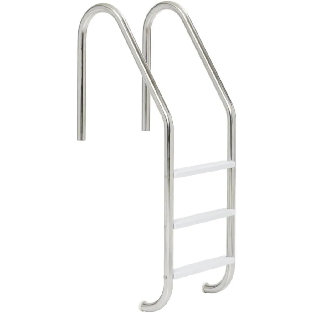 

VLLS-103E 3-Step Economy with Plastic Steps Pool Ladder, Stainless Steel