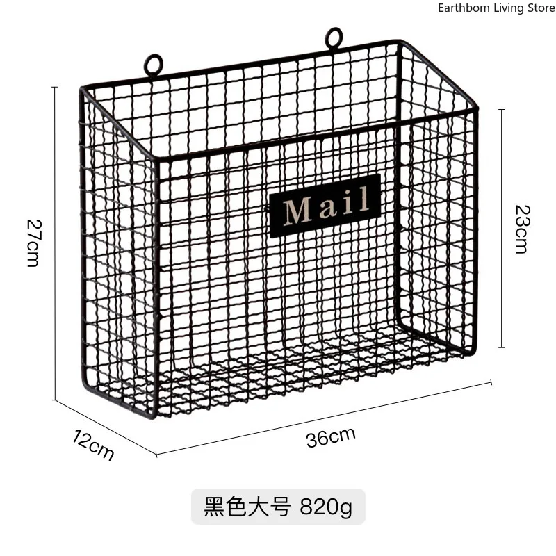Retro Ironwork Magazine Racks American-style Living Magazine Racks Room Study Storage Office Furniture Das Magazin ZY40ZZJ