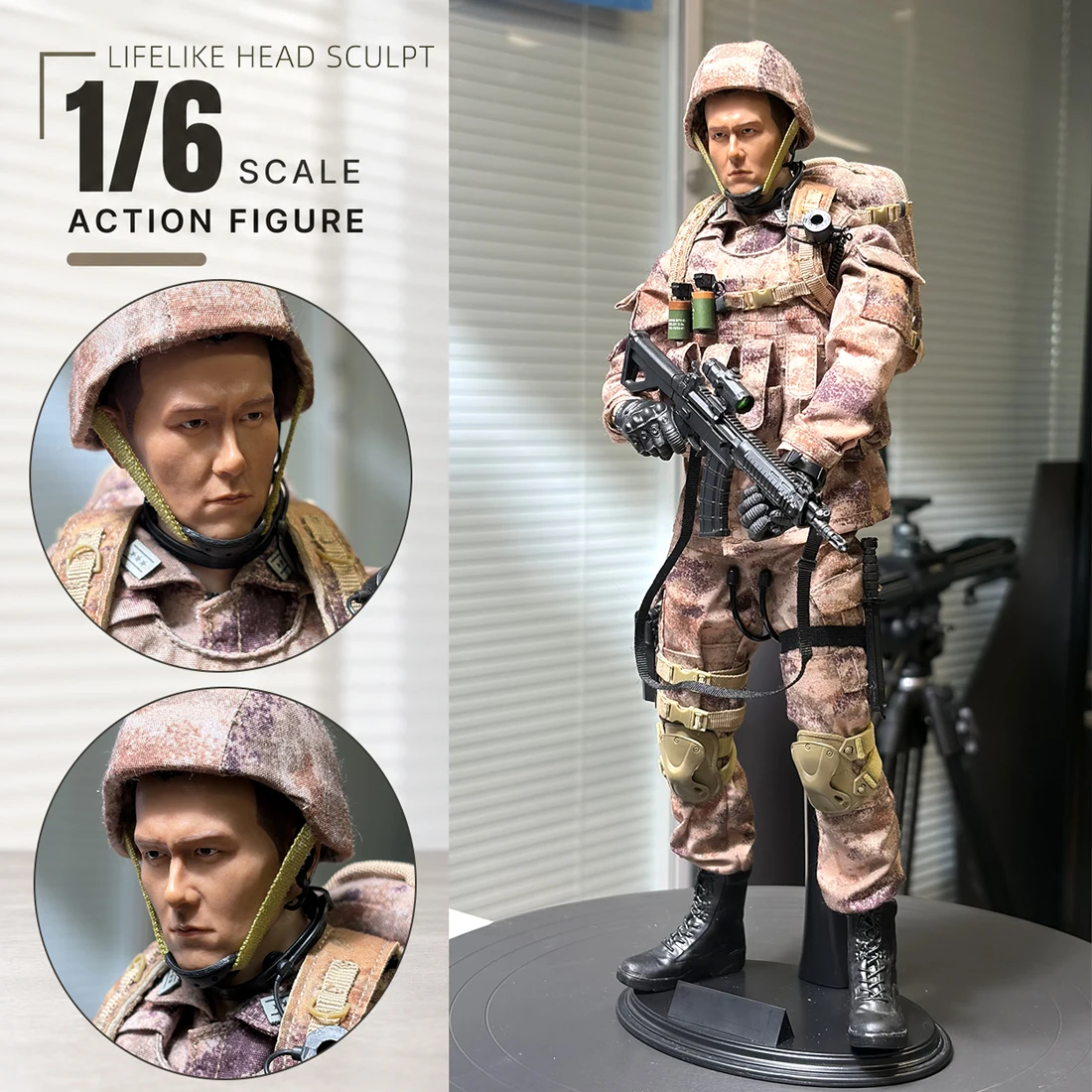 ViiKONDO 1/6 스케일 액션 피규어, 아시아 군 - Action Figure Stand 리뷰 및 가격