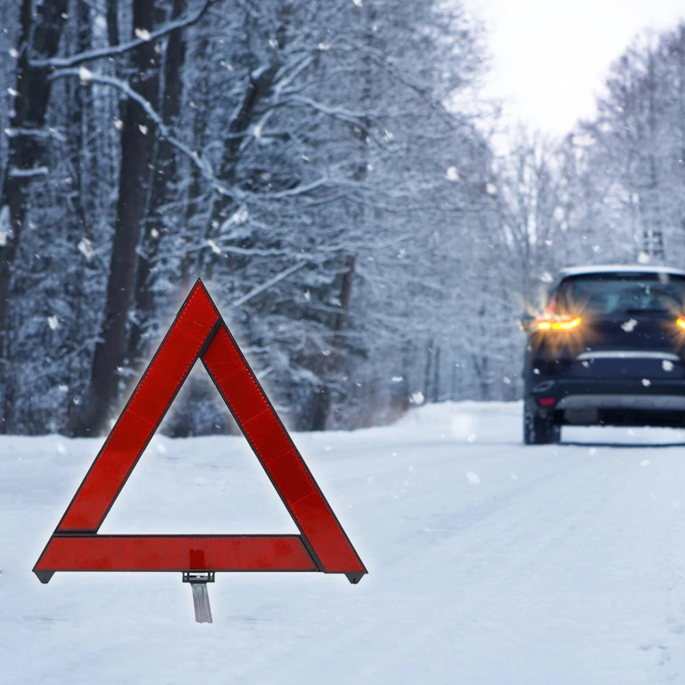 Triangle Reflector Sign Foldable Emergency Breakdown Warning Triangle Car Emergency Breakdown Warning Triangle Car Accessories