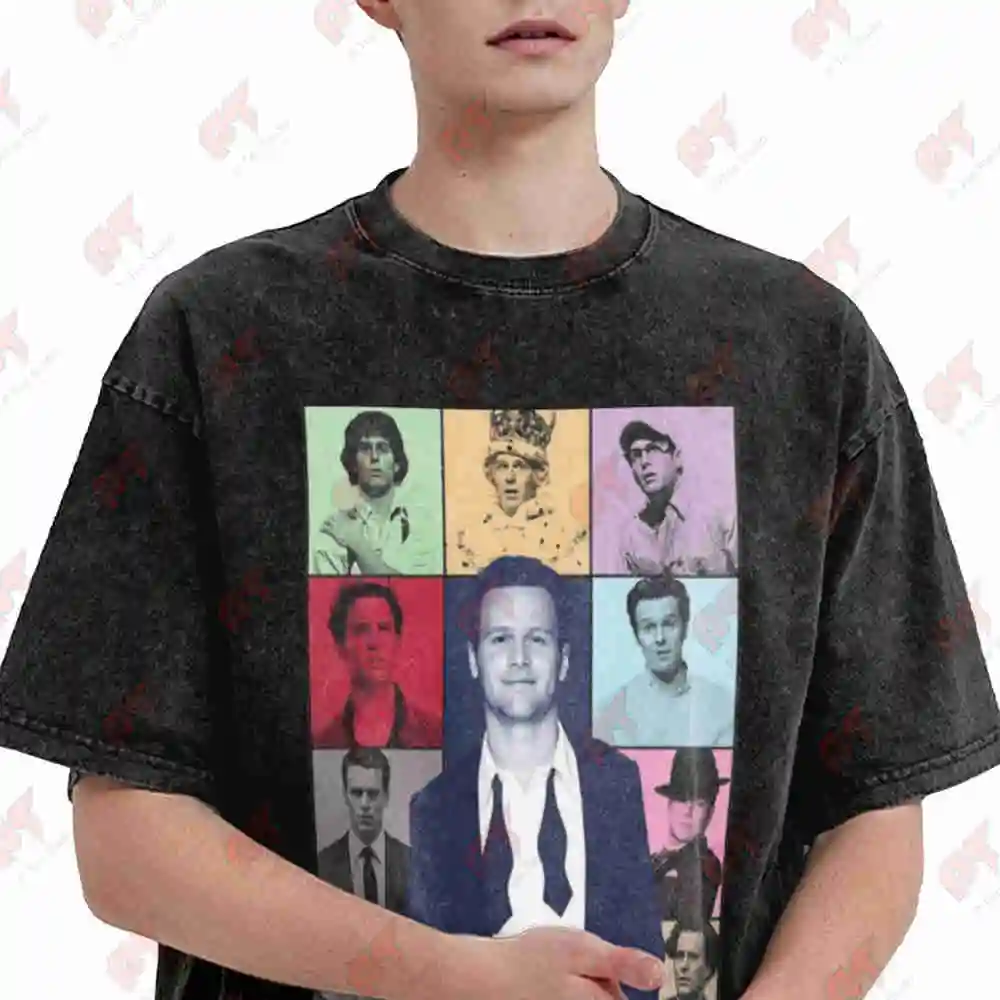 Jonathan Groff Eras Vintage Washed Tee Pure Cotton T-Shirt