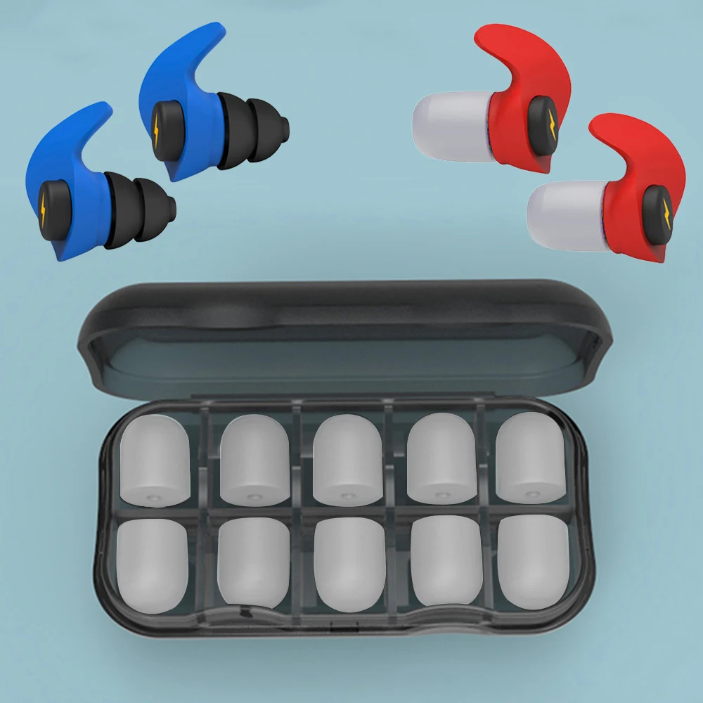 Bouchons d'oreilles réutilisables antibruit, 1 paire, Protection auditive, étanches, pour Concerts, musiciens, motos