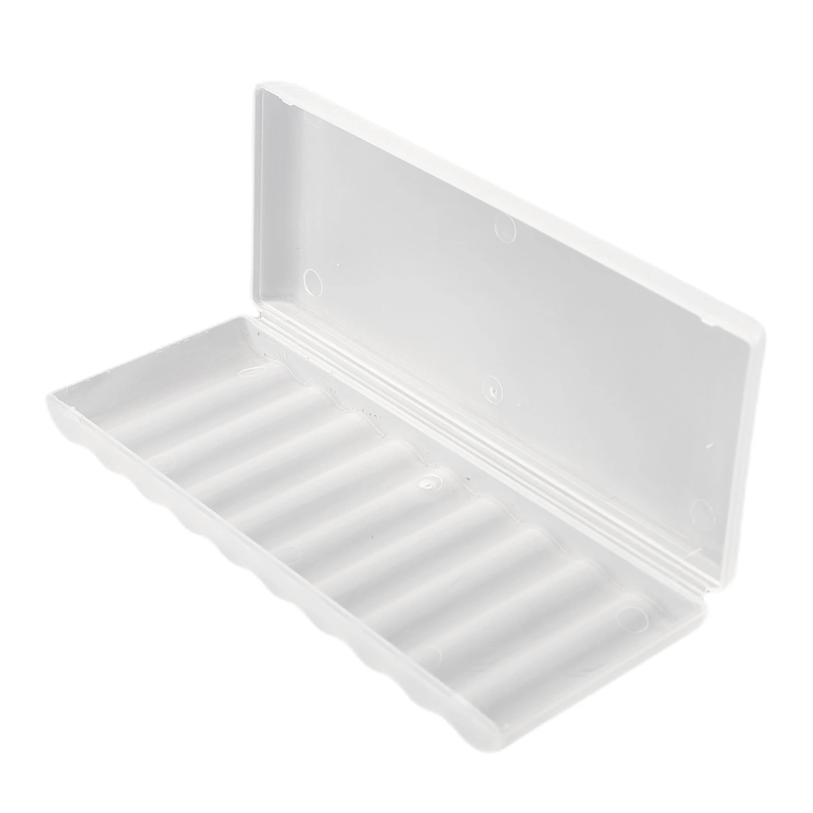 Estojo organizador de armazenamento de baterias, suporte para 10 células AA ou AAA, design de plástico resistente oferece proteção e acesso eficazes