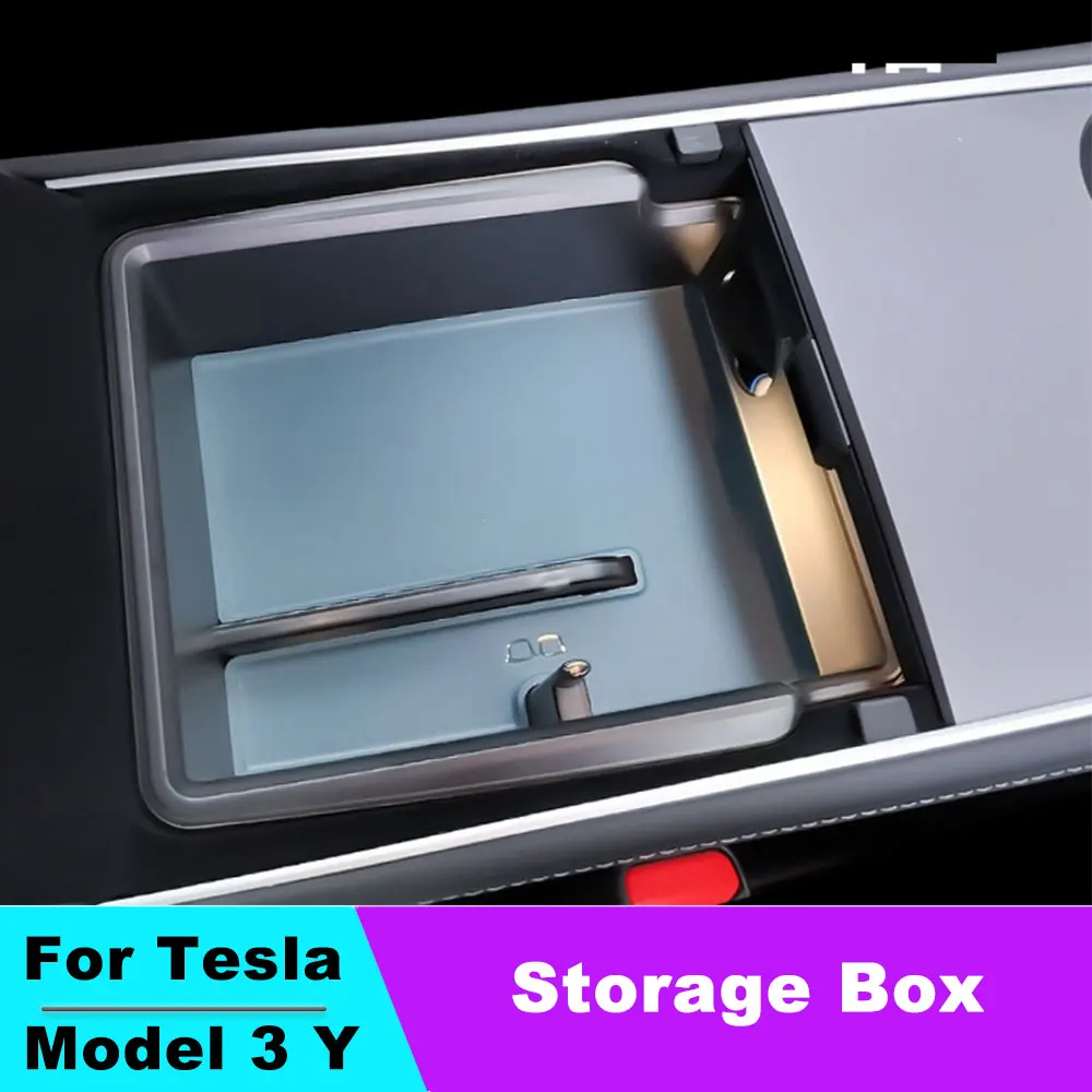 

For Tesla Model 3 Model Y 2020-2023 Center Control Storage Box