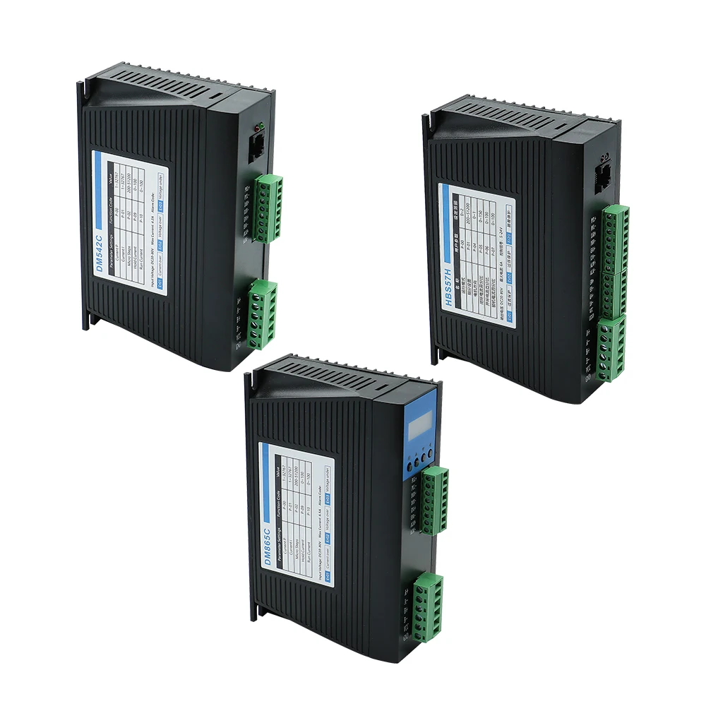 Hoge Kwaliteit Stappenmotor DC Motor Driver DM542/DM556 Met Nieuwe 32-bit Motor Control Smart Chip voor NEMA 23
