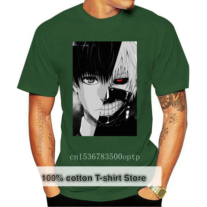 Tokyo Ghoul Ken Kaneki Tee Top Unisex Men Women Retro Vintage T Shirt 2789