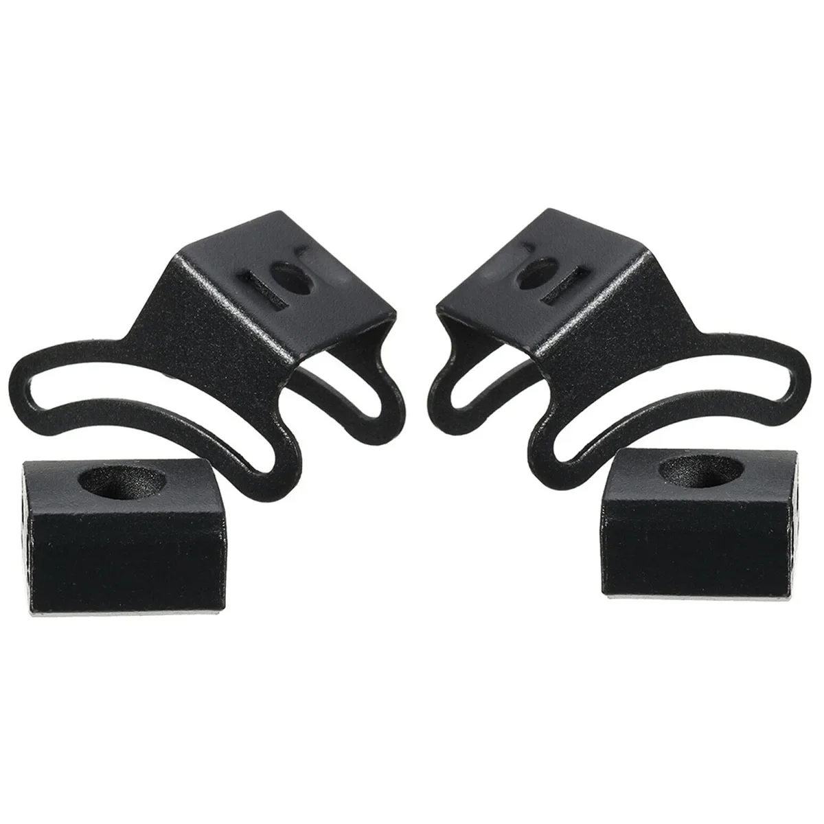 2Pcs Car LED Fog Light Work Light Bar Metal Slide Mounting Bracket Base Holder Light Bar Mount Bracket