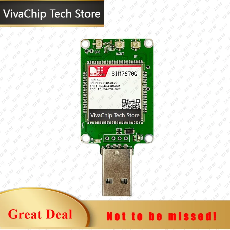 VivaChip TechSIMCOM SIM7670E SIM7670NA SIM7670G Global Version IoT Module Core Board LTE Wireless Communication