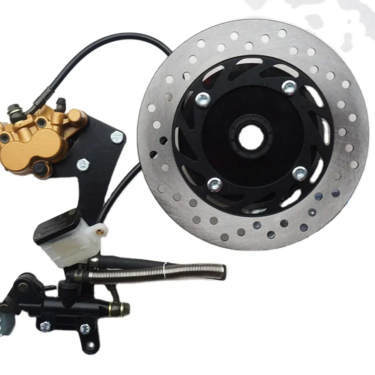 Motorcycle upgrade rear disc brake system rear wheel hydraulic brake kit 130mm