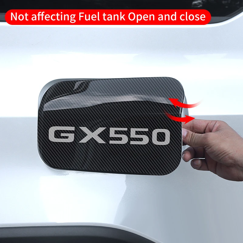لـ لكزس GX550 GX550h 2024 2025 خزان الوقود تزيين واقي أغطية ،For Lexus gx 550 ترقية إكسسوارات الأجزاء الخارجية تعديل ضبط طقم الهيكل
