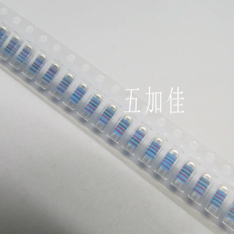 10-100pcs CSR0207FTT201 0207 1W 2.2K 1% Taiwan SMT wafer color ring resistor